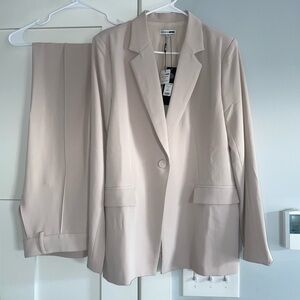 Fashion Nova Beige Suit Set